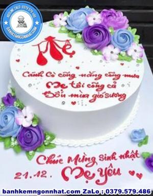 Bánh Kem Tặng Mẹ 40